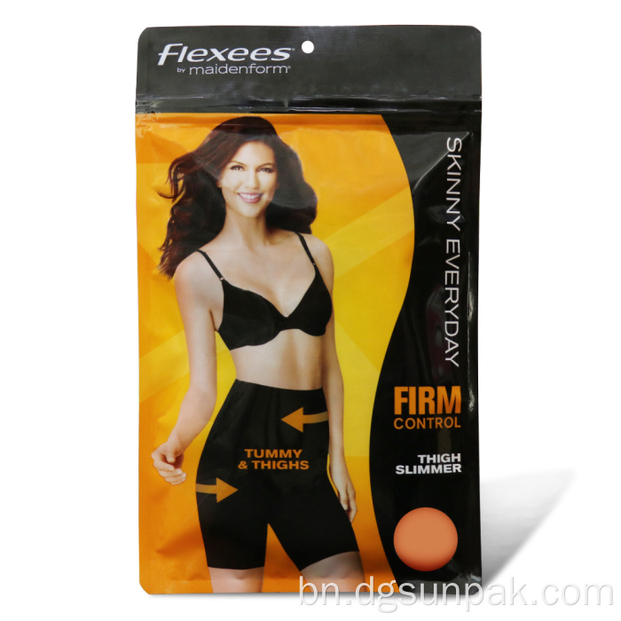 কাস্টমাইজড পাইকারি আন্ডারওয়্যার পোশাক প্যাকেজিং ব্যাগ